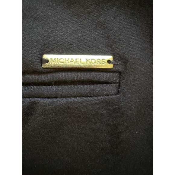 MICHAEL Michael Kors Black Pull‎ On Dress Pants, Stretch, Lg, Comfy & Business - Picture 3 of 15